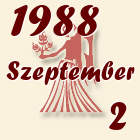 Szűz, 1988. Szeptember 2
