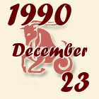Bak, 1990. December 23