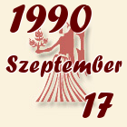 Szűz, 1990. Szeptember 17
