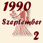 Szűz, 1990. Szeptember 2