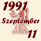 Szűz, 1991. Szeptember 11