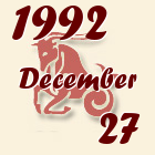 Bak, 1992. December 27