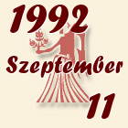 Szűz, 1992. Szeptember 11