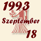 Szűz, 1993. Szeptember 18