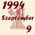 Szűz, 1994. Szeptember 9