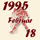Vízöntő, 1995. Február 18