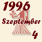 Szűz, 1996. Szeptember 4