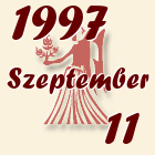 Szűz, 1997. Szeptember 11