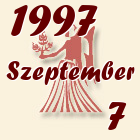 Szűz, 1997. Szeptember 7