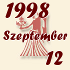 Szűz, 1998. Szeptember 12