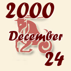 Bak, 2000. December 24