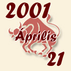 Bika, 2001. Április 21