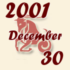 Bak, 2001. December 30