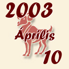 Kos, 2003. Április 10