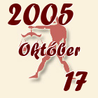 Mérleg, 2005. Október 17