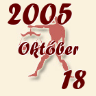 Mérleg, 2005. Október 18