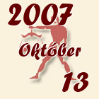 Mérleg, 2007. Október 13