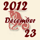 Bak, 2012. December 23
