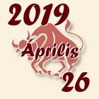 Bika, 2019. Április 26