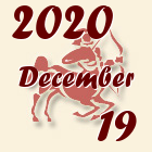 Nyilas, 2020. December 19