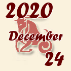 Bak, 2020. December 24