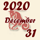 Bak, 2020. December 31