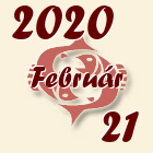 Halak, 2020. Február 21