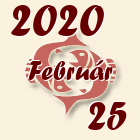 Halak, 2020. Február 25