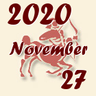 Nyilas, 2020. November 27