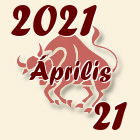 Bika, 2021. Április 21