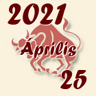 Bika, 2021. Április 25