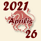 Bika, 2021. Április 26