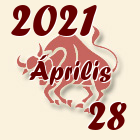 Bika, 2021. Április 28