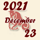 Bak, 2021. December 23