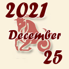 Bak, 2021. December 25