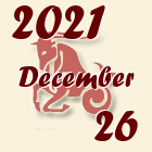 Bak, 2021. December 26