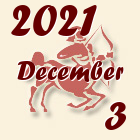 Nyilas, 2021. December 3