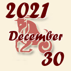 Bak, 2021. December 30