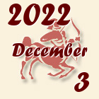 Nyilas, 2022. December 3