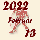 Vízöntő, 2022. Február 13