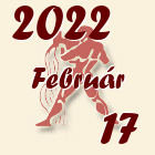 Vízöntő, 2022. Február 17