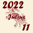 Rák, 2022. Július 11