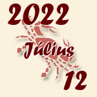 Rák, 2022. Július 12