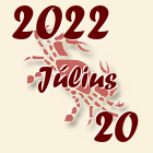 Rák, 2022. Július 20