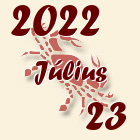 Rák, 2022. Július 23