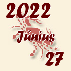 Rák, 2022. Június 27