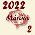 Halak, 2022. Március 2