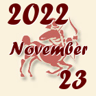Nyilas, 2022. November 23