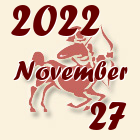 Nyilas, 2022. November 27