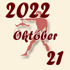 Mérleg, 2022. Október 21